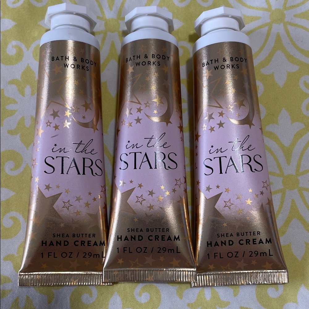 Bath & Body Works In The Stars 3X Hand Creams, 1 ounce each, NWT